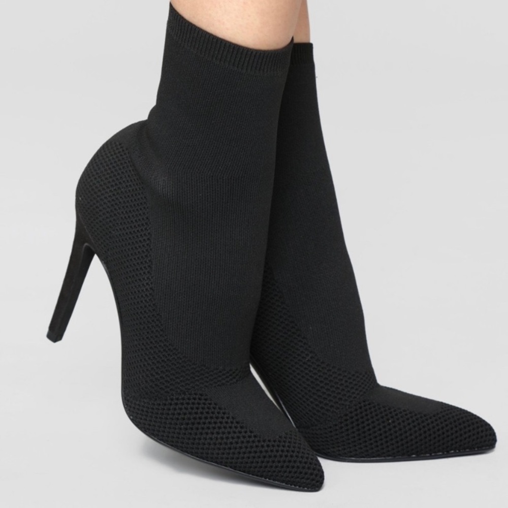 Fashion nova sock heels